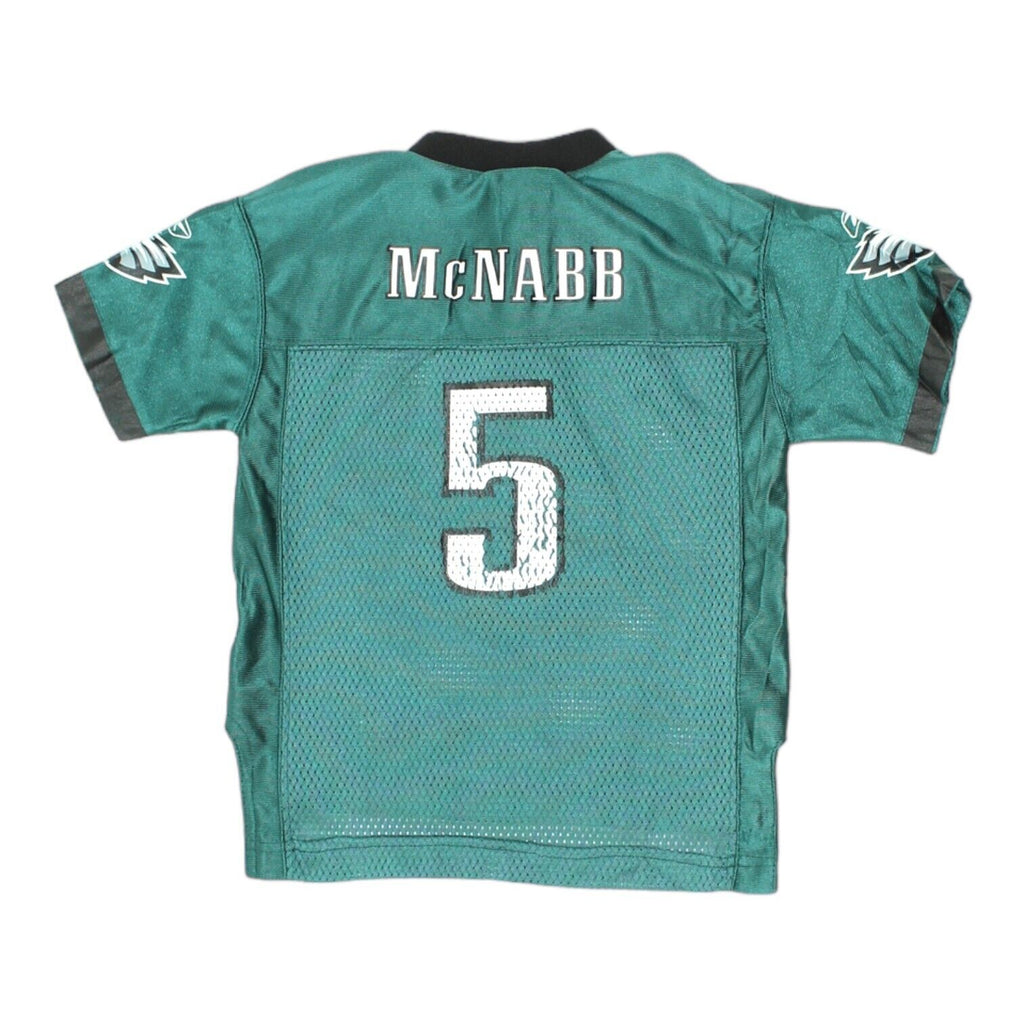 Philadelphia Eagles Donovan McNabb Boys Green Reebok Jersey | NFL American Sport | Vintage Messina Hembry | Thrift | Second-Hand Messina Hembry | Used Clothing | Messina Hembry 