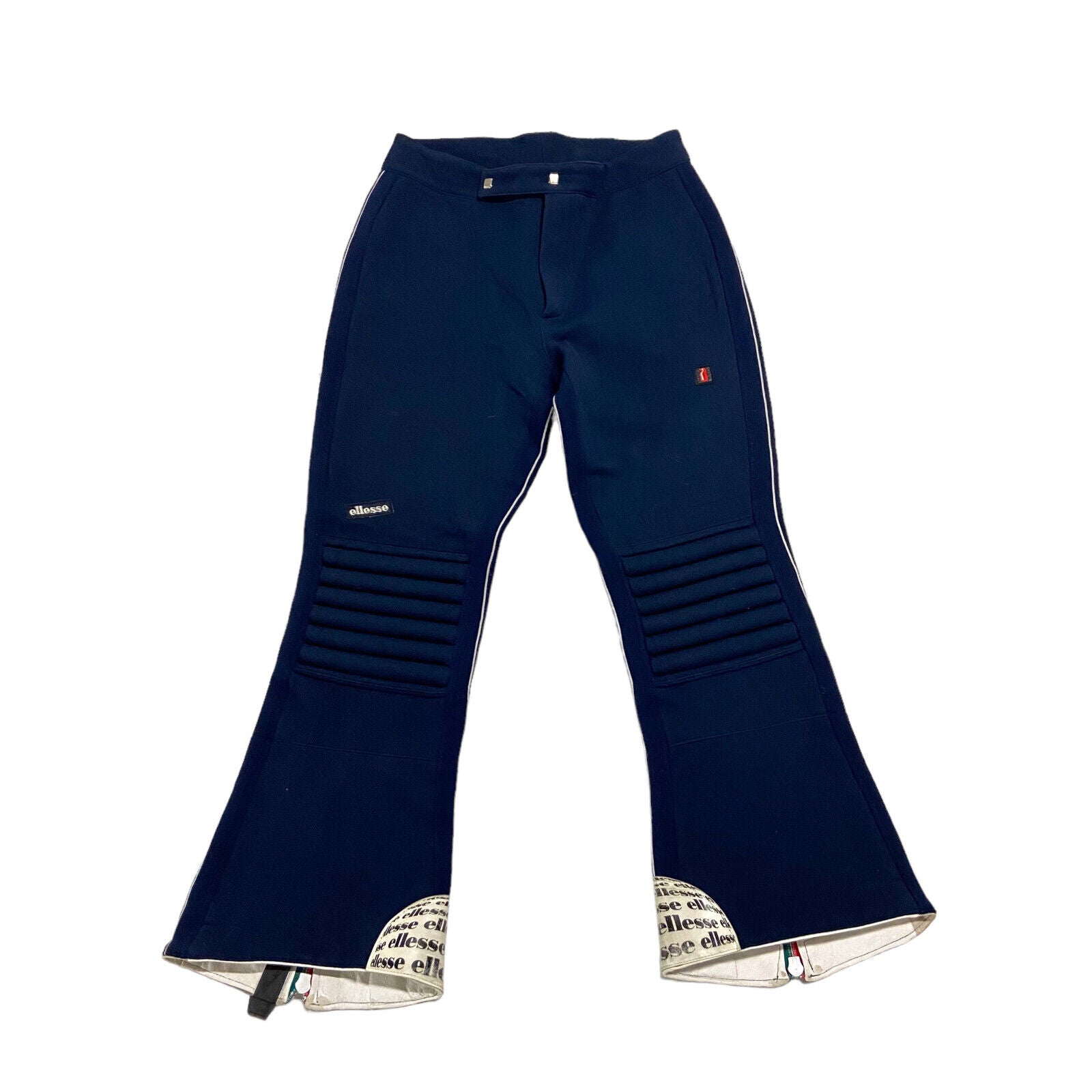 Ellesse Women's Ski Trousers  Vintage Retro Navy Blue Winter