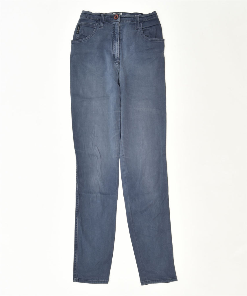 ARMANI JUNIOR Girls Skinny Casual Trousers 10-11 Years W22 L29 Blue | Vintage | Thrift | Second-Hand | Used Clothing | Messina Hembry 