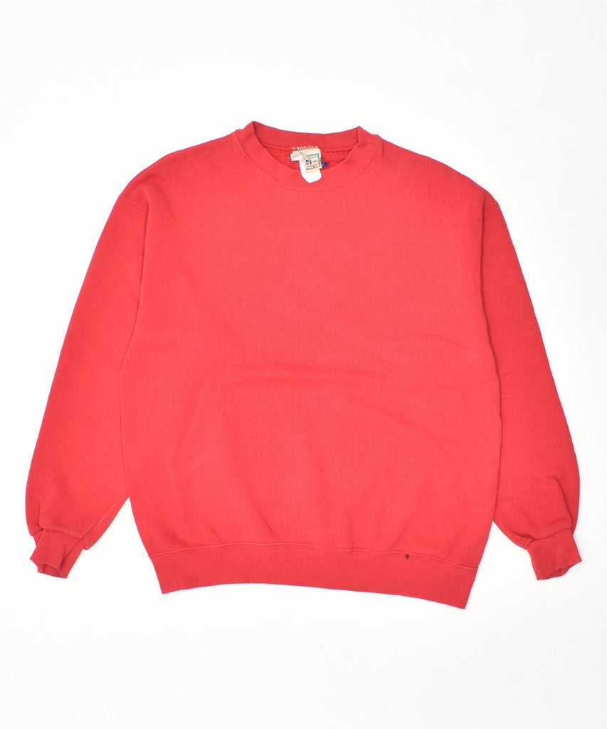 LEE Womens Sweatshirt Jumper Large Red Vintage | Vintage | Thrift | Second-Hand | Used Clothing | Messina Hembry 