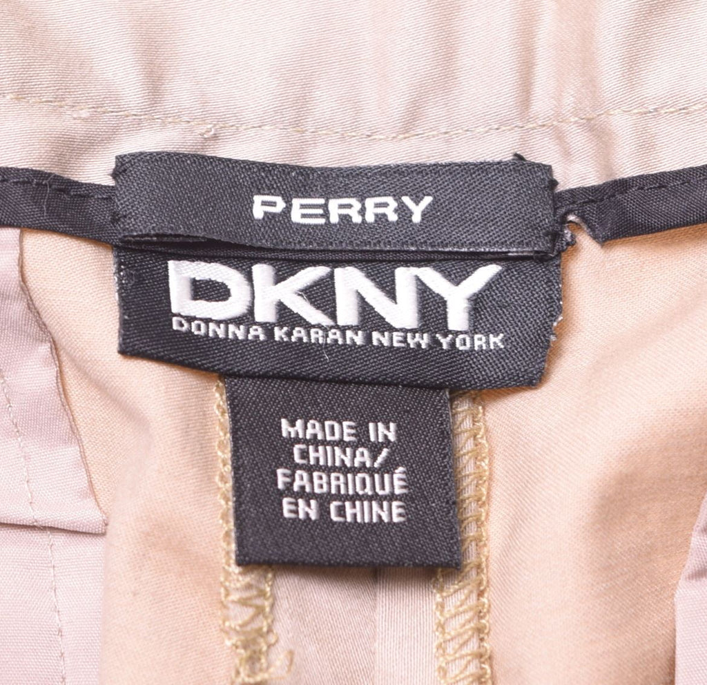 DKNY Womens Suit Trousers W28 L27 Beige Perry - Second Hand & Vintage Designer Clothing - Messina Hembry