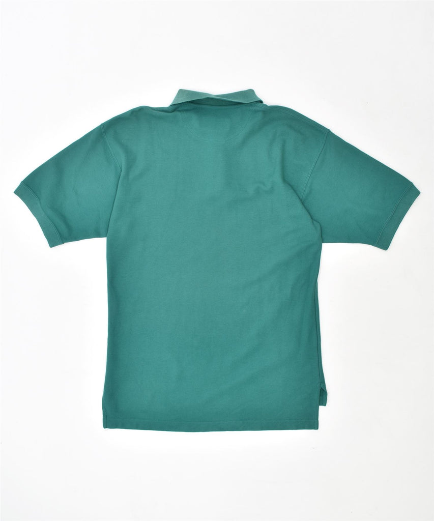 TIMBERLAND Mens Polo Shirt Small Green Cotton | Vintage | Thrift | Second-Hand | Used Clothing | Messina Hembry 