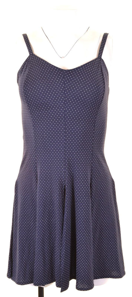 VINTAGE Womens Sundress UK 8 Small Blue | Vintage | Thrift | Second-Hand | Used Clothing | Messina Hembry 