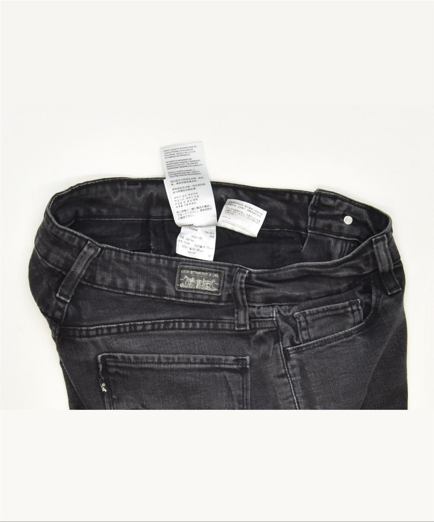 LEVI'S Womens Slim Jeans W29 L29 Black Cotton Classic | Vintage | Thrift | Second-Hand | Used Clothing | Messina Hembry 