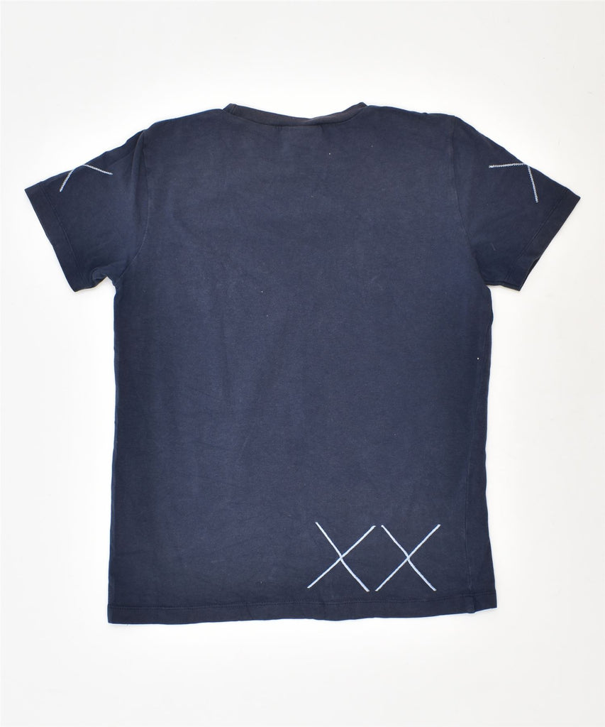 LEE Boys Graphic T-Shirt Top 9-10 Years Navy Blue | Vintage | Thrift | Second-Hand | Used Clothing | Messina Hembry 