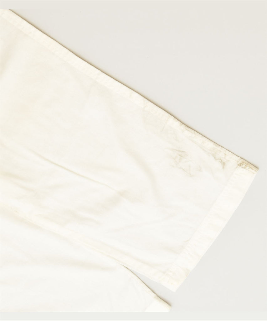NIKE Womens Capri Trousers UK 12 Medium W32 L21 White Classic | Vintage | Thrift | Second-Hand | Used Clothing | Messina Hembry 