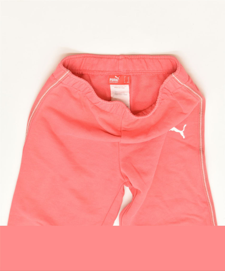 PUMA Girls Tracksuit Trousers 3-4 Years Pink Cotton Sports | Vintage | Thrift | Second-Hand | Used Clothing | Messina Hembry 