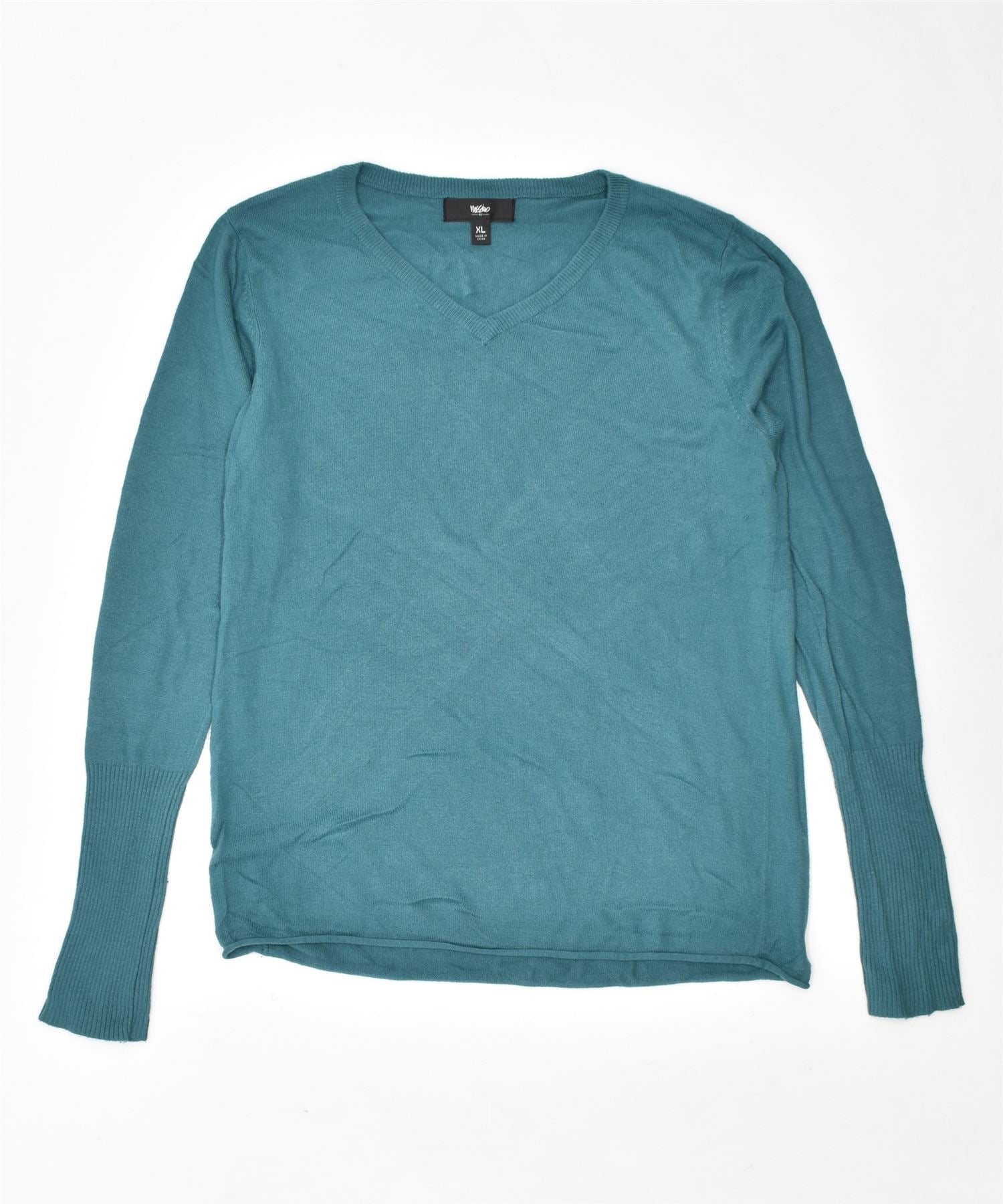 Nylon v sales neck pullover