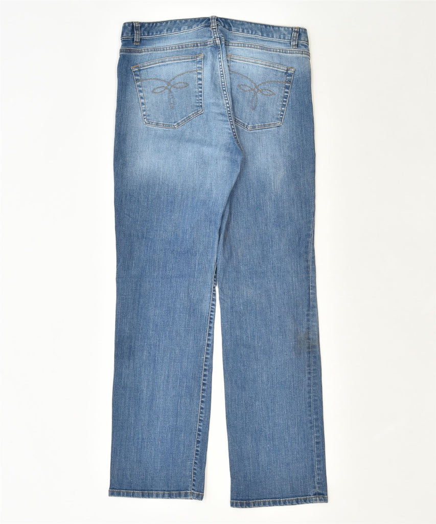 CHAPS Womens Straight Jeans US 12 XL W34 L32 Blue Cotton Classic | Vintage | Thrift | Second-Hand | Used Clothing | Messina Hembry 