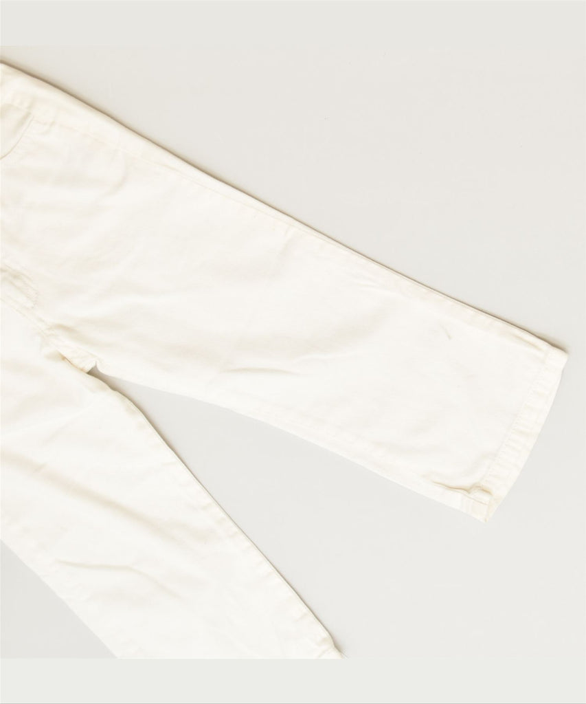 GUESS Girls Straight Casual Trousers 3-4 Years W20 L13 White Classic | Vintage | Thrift | Second-Hand | Used Clothing | Messina Hembry 