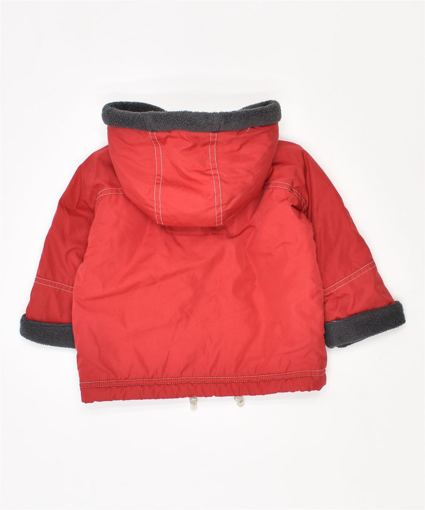 CHAMPION Boys Hooded Padded Jacket 3-6 Months Red Polyester | Vintage | Thrift | Second-Hand | Used Clothing | Messina Hembry 