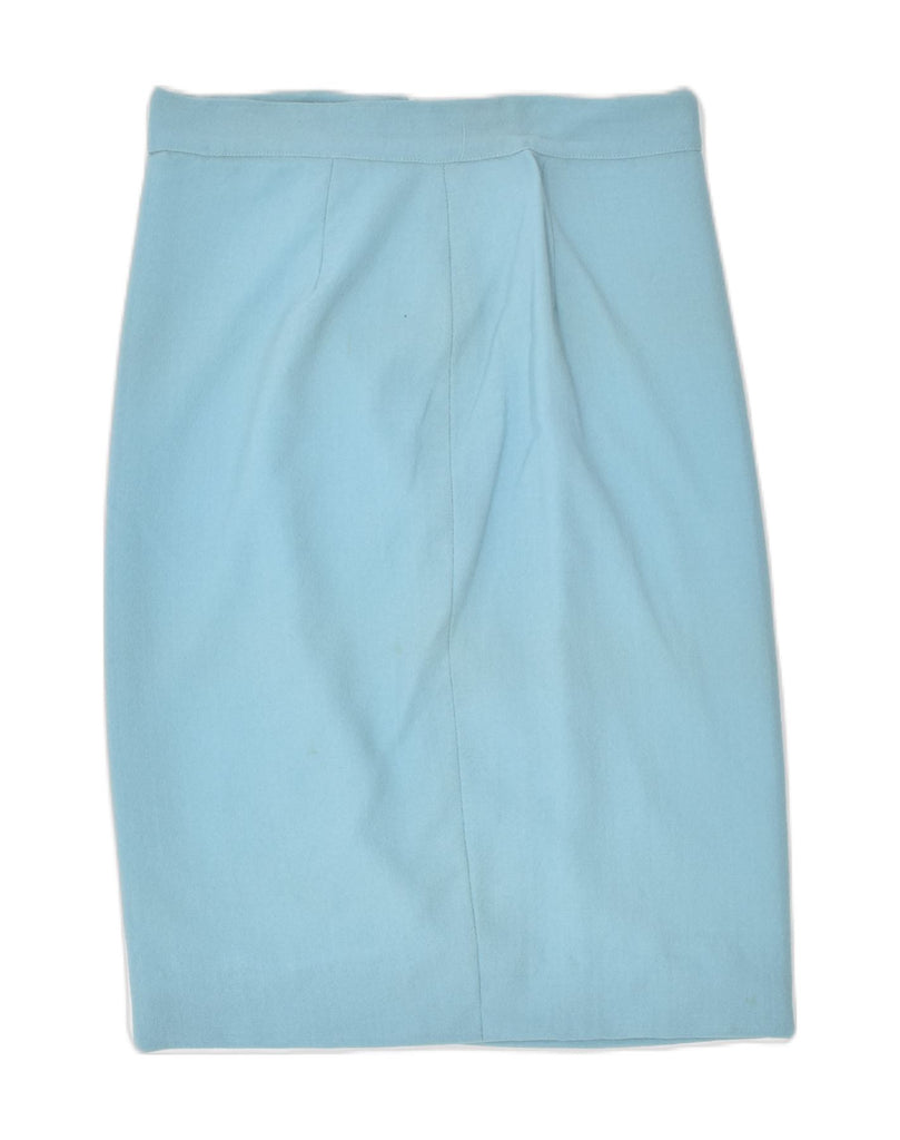 VINTAGE Womens Pencil Skirt W29 Medium Blue | Vintage | Thrift | Second-Hand | Used Clothing | Messina Hembry 