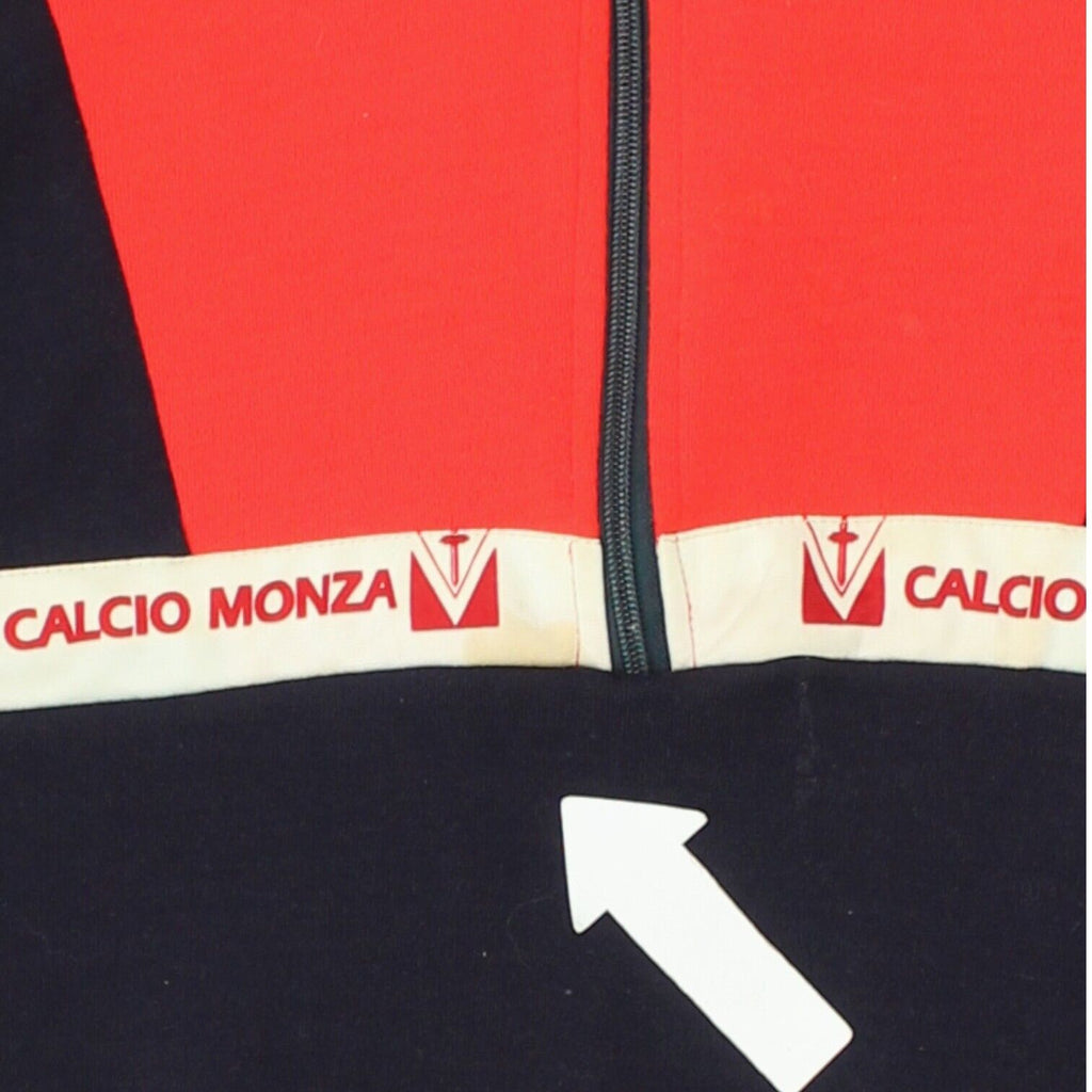 Calcio Monza Navy Red Full Tracksuit | Vintage 80s Football Sportswear VTG | Vintage Messina Hembry | Thrift | Second-Hand Messina Hembry | Used Clothing | Messina Hembry 