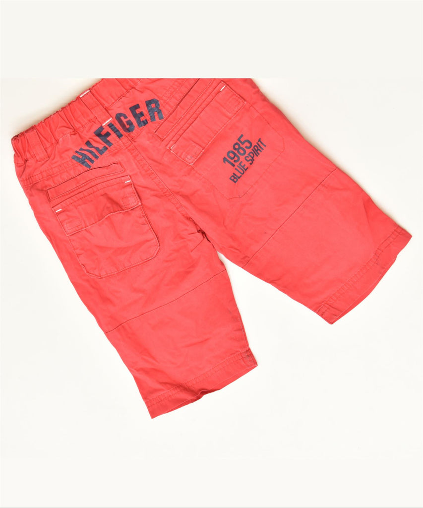 TOMMY HILFIGER Boys Straight Trousers 18-24 Months W20 L8 Red Classic | Vintage | Thrift | Second-Hand | Used Clothing | Messina Hembry 