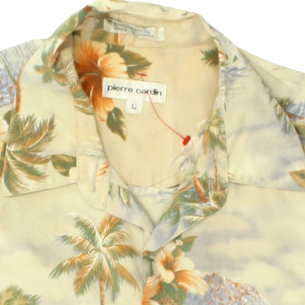 Pierre Cardin Mens Colourful Button Up Hawaiian Shirt | Vintage Designer VTG | Vintage Messina Hembry | Thrift | Second-Hand Messina Hembry | Used Clothing | Messina Hembry 