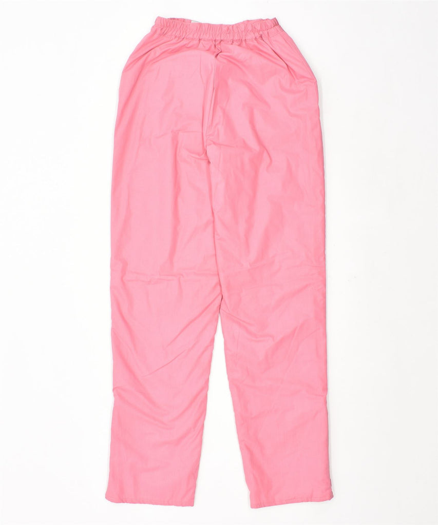 STRATOS Womens Slim Windbreaker Trousers IT 42 Medium W26 L32 Pink | Vintage | Thrift | Second-Hand | Used Clothing | Messina Hembry 