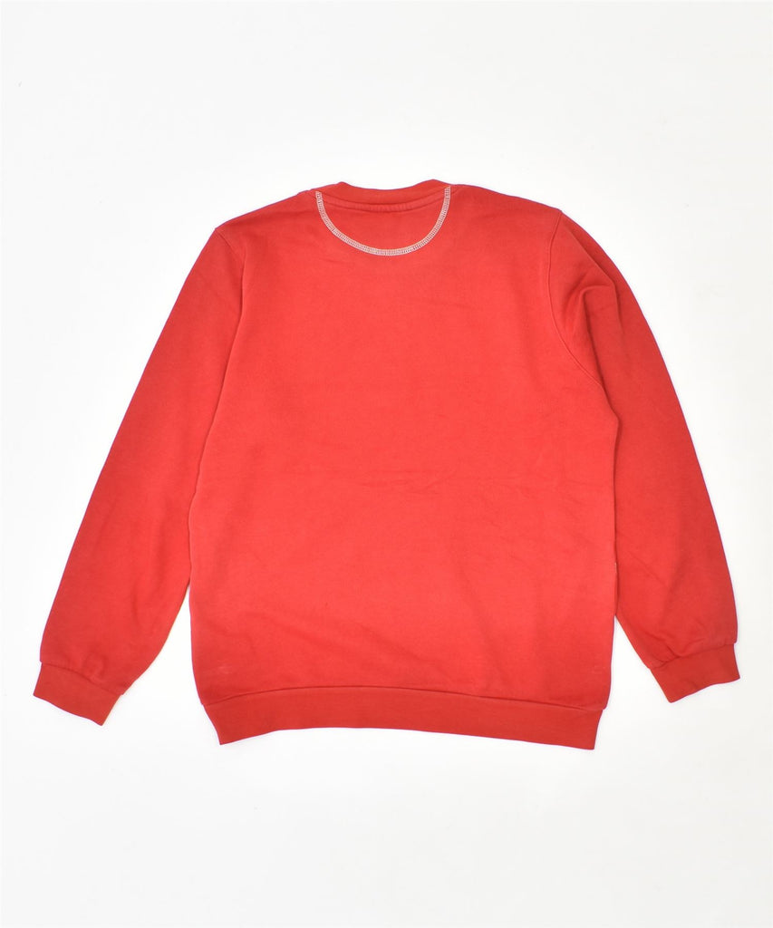 ADIDAS Boys Graphic Sweatshirt Jumper 11-12 Years Red Cotton | Vintage | Thrift | Second-Hand | Used Clothing | Messina Hembry 