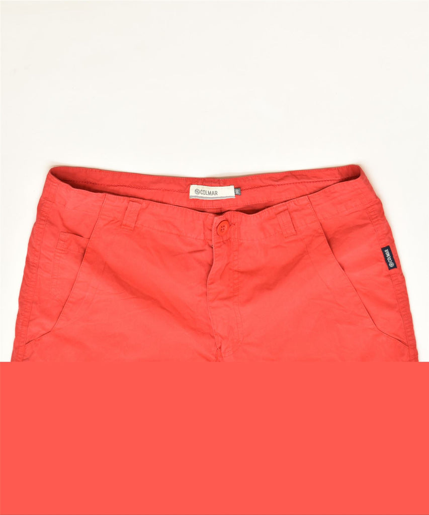 COLMAR Mens Bermuda Chino Shorts IT 50 Large W34 Red Cotton Classic | Vintage | Thrift | Second-Hand | Used Clothing | Messina Hembry 