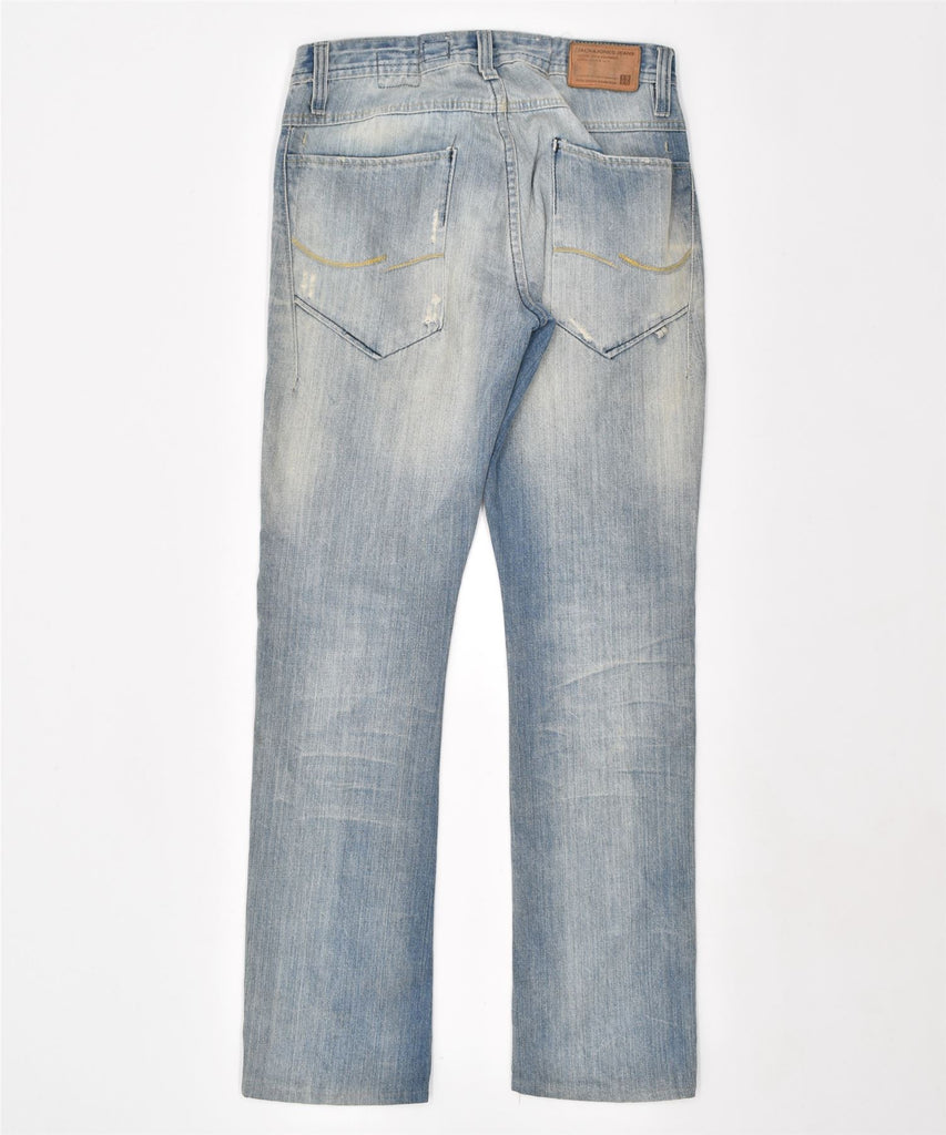 JACK & JONES Mens Straight Jeans W31 L34 Blue Cotton | Vintage | Thrift | Second-Hand | Used Clothing | Messina Hembry 