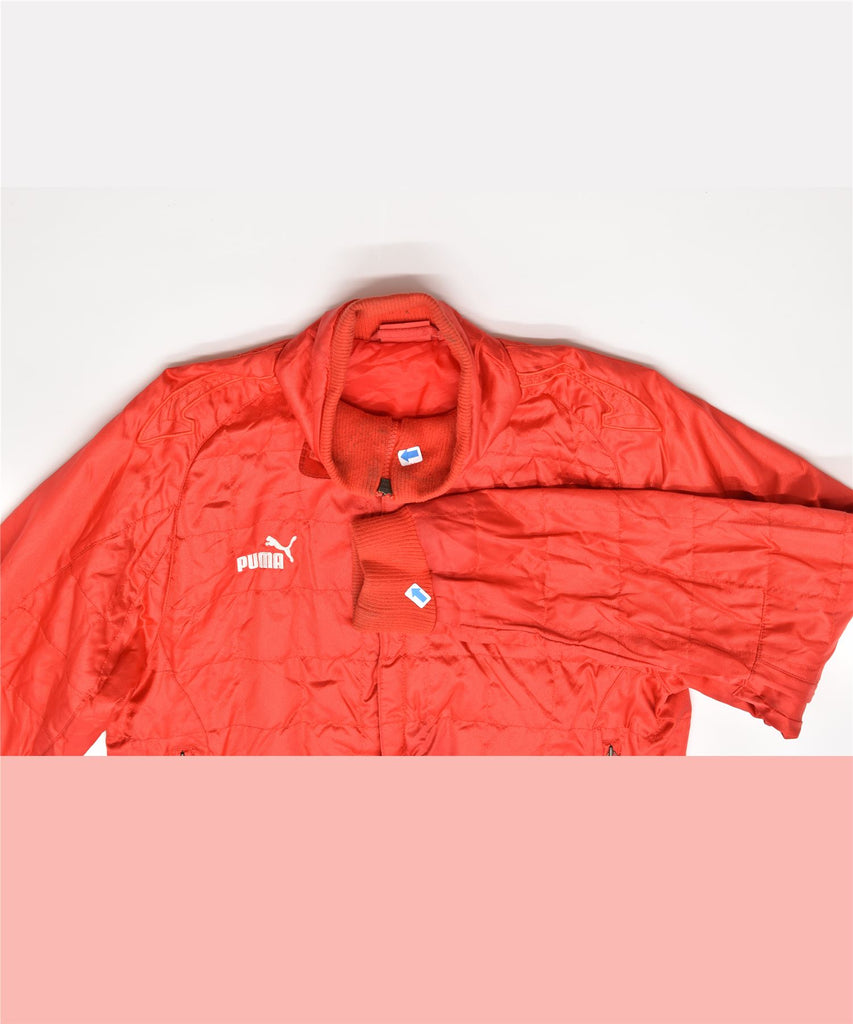 PUMA Boys Bomber Jacket 10-11 Years Medium Red Nylon | Vintage | Thrift | Second-Hand | Used Clothing | Messina Hembry 