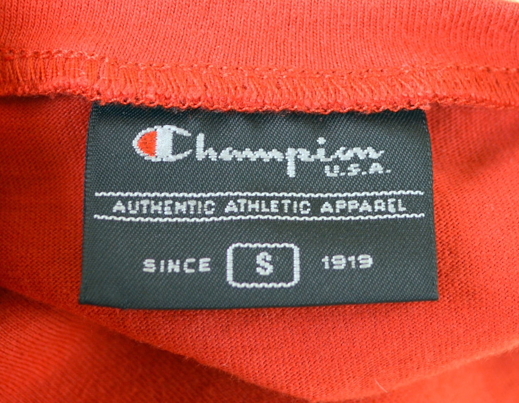CHAMPION Womens Vest Top Size 10 Small Red Cotton - Second Hand & Vintage Designer Clothing - Messina Hembry