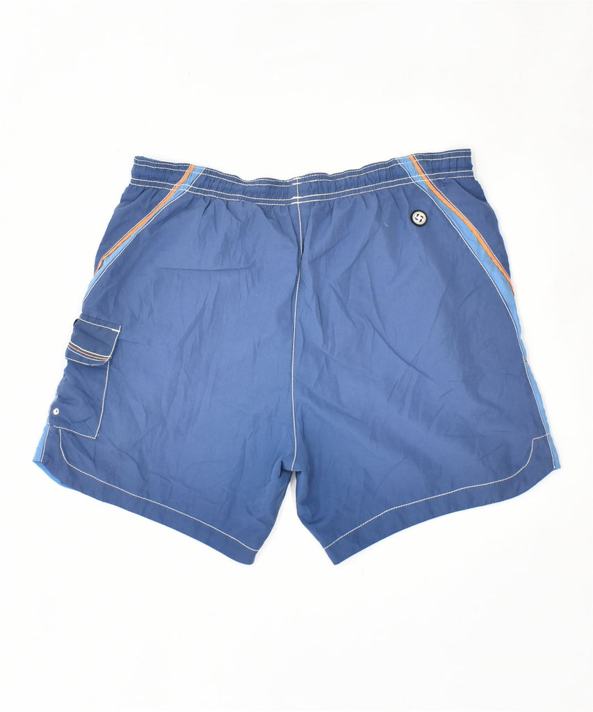 COLMAR Mens Swimming Shorts IT 50 Large Blue Polyester | Vintage | Thrift | Second-Hand | Used Clothing | Messina Hembry 