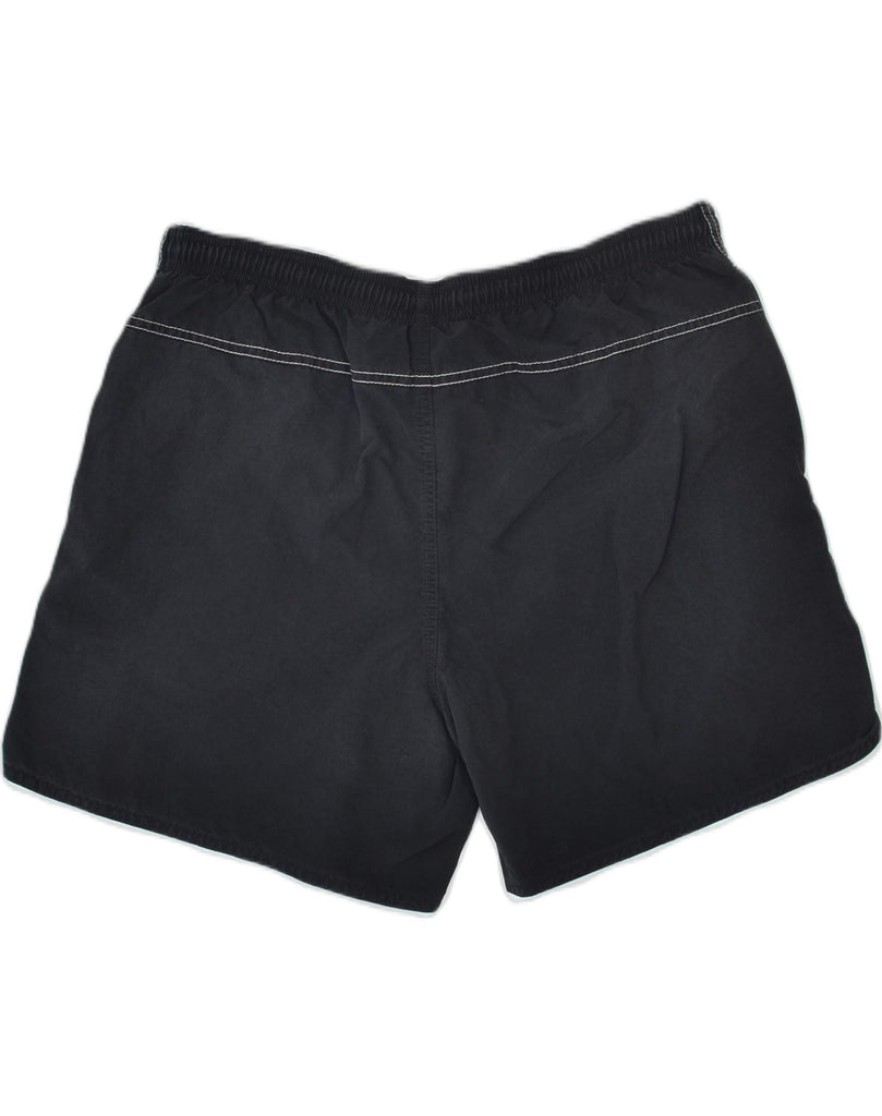ADIDAS Mens Sport Shorts Large Black Polyamide | Vintage | Thrift | Second-Hand | Used Clothing | Messina Hembry 