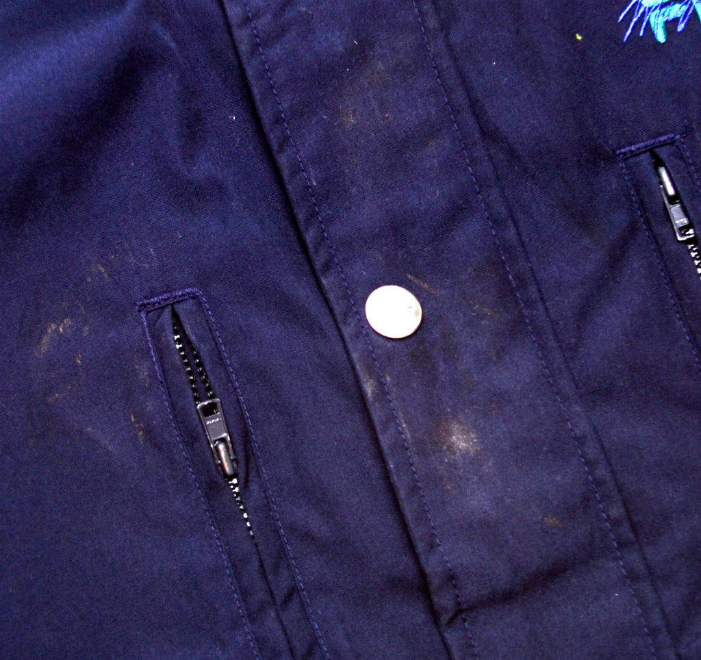 FILA Boys Windbreaker Jacket 9-10 Years Blue Polyester | Vintage | Thrift | Second-Hand | Used Clothing | Messina Hembry 