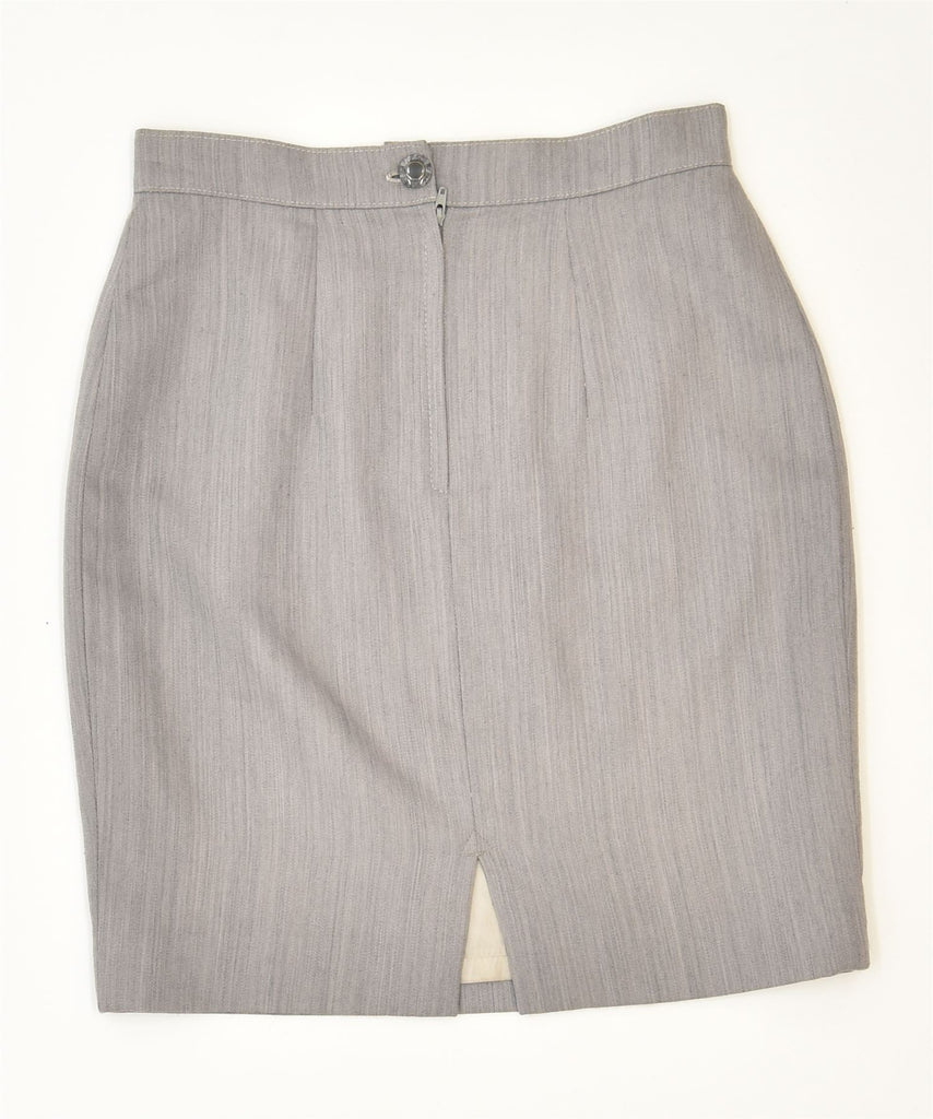 VINTAGE Womens Mini Skirt W26 Small Grey | Vintage | Thrift | Second-Hand | Used Clothing | Messina Hembry 