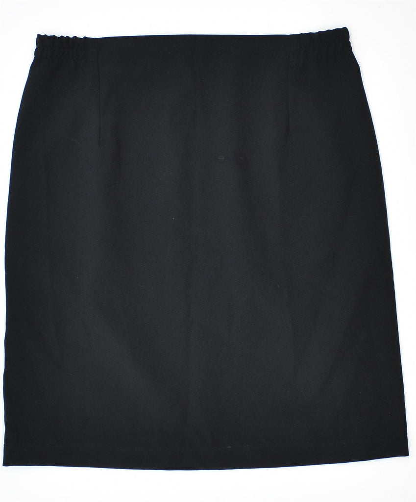 VINTAGE Womens A-Line Skirt Large W32 Black | Vintage | Thrift | Second-Hand | Used Clothing | Messina Hembry 