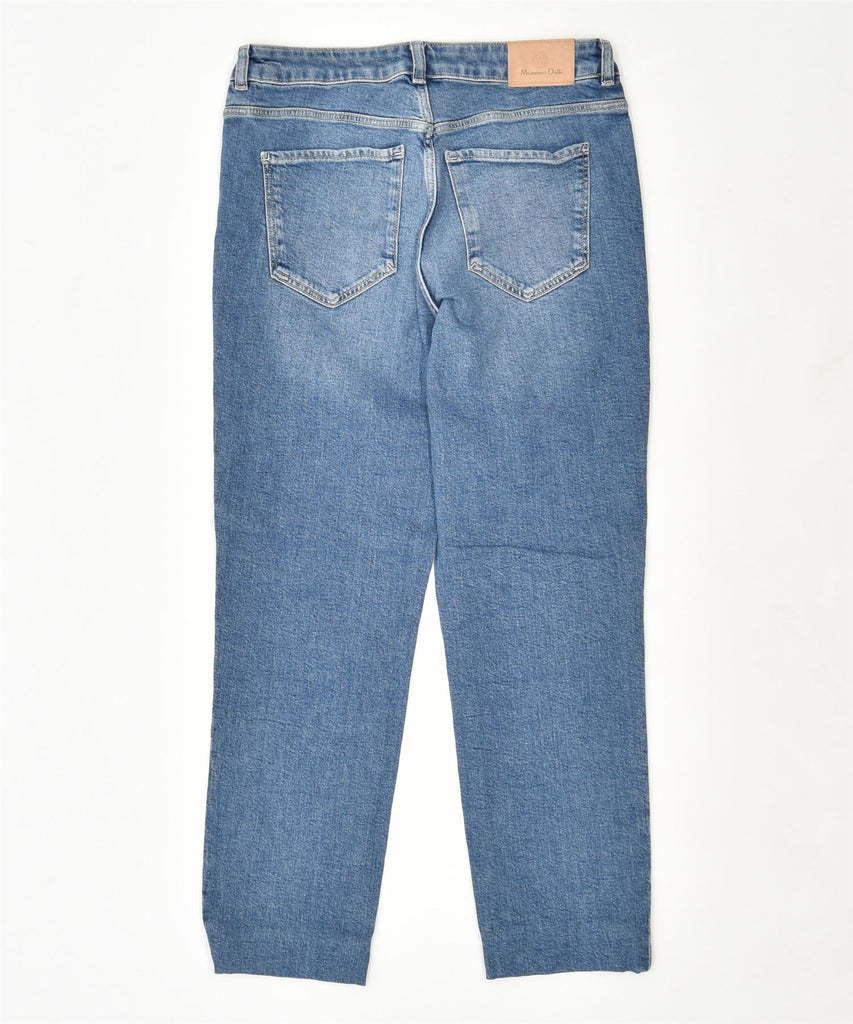 MASSIMO DUTTI Womens Straight Jeans EU 38 Small W28 L26 Blue | Vintage | Thrift | Second-Hand | Used Clothing | Messina Hembry 