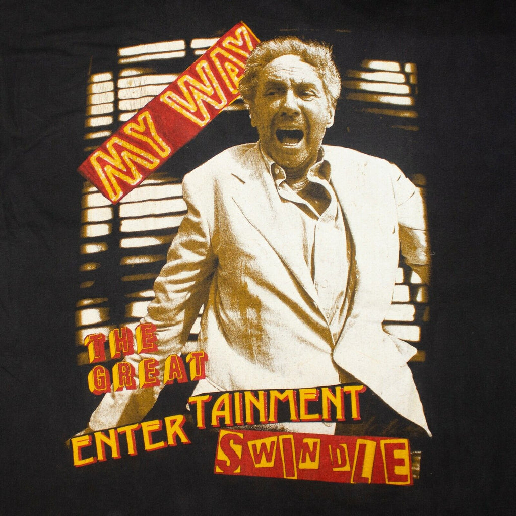 My Way The Great Entertainment Swindle Short Sleeve Tshirt | Vintage | Vintage Messina Hembry | Thrift | Second-Hand Messina Hembry | Used Clothing | Messina Hembry 