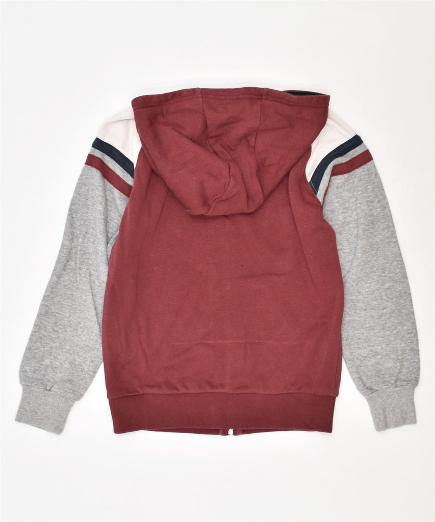 CHAMPION Boys Zip Hoodie Sweater 7-8 Years Small Burgundy Cotton | Vintage | Thrift | Second-Hand | Used Clothing | Messina Hembry 