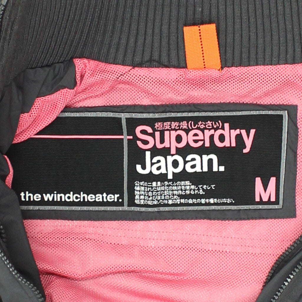 Superdry The Windercheater Womens Grey Nylon Rain Jacket | Vintage Designer VTG | Vintage Messina Hembry | Thrift | Second-Hand Messina Hembry | Used Clothing | Messina Hembry 