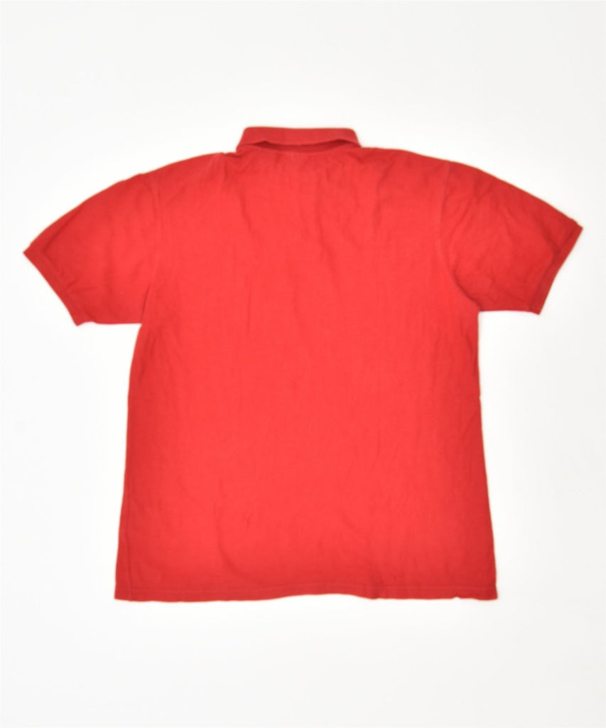 FILA Mens Polo Shirt Large Red Cotton | Vintage | Thrift | Second-Hand | Used Clothing | Messina Hembry 