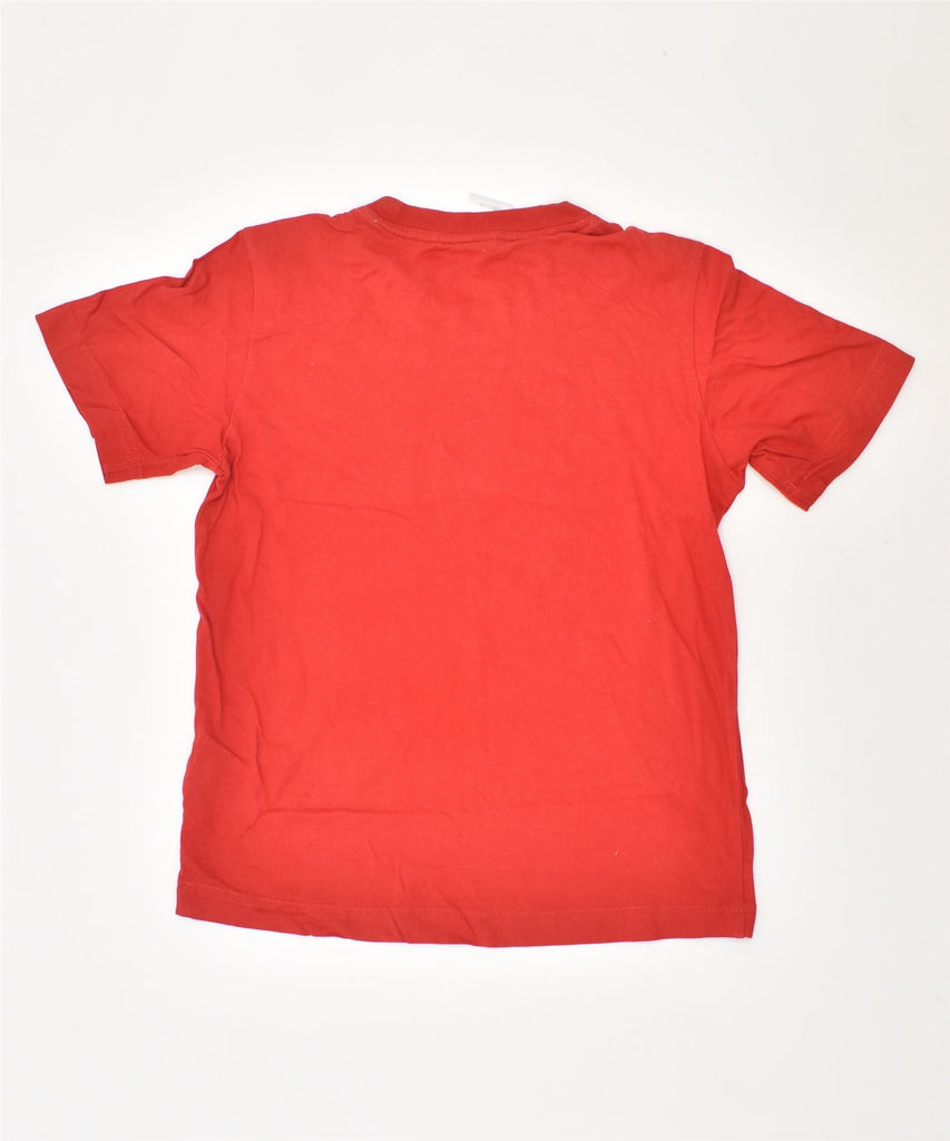 ADIDAS Boys Graphic T-Shirt Top 9-10 Years Red Cotton | Vintage | Thrift | Second-Hand | Used Clothing | Messina Hembry 