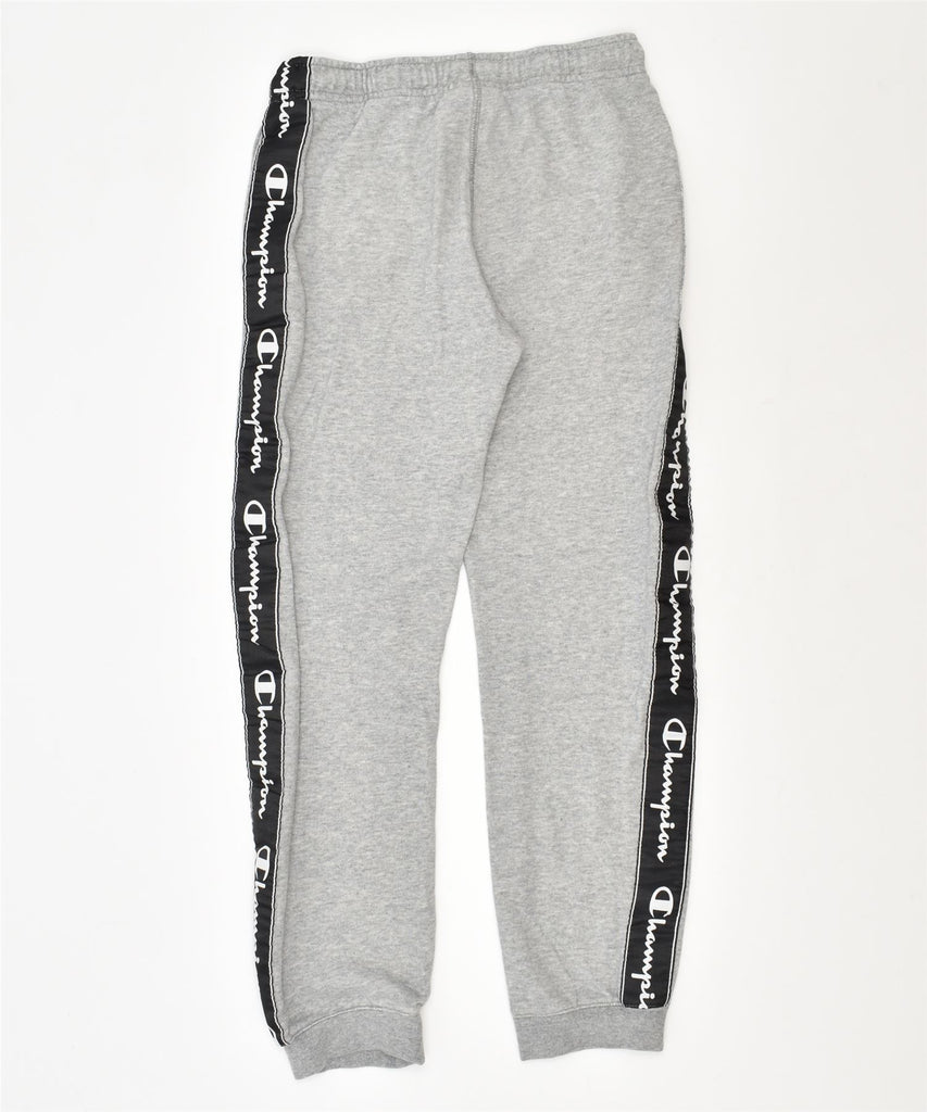 CHAMPION Girls Tracksuit Trousers Joggers 9-10 Years Medium Grey Cotton | Vintage | Thrift | Second-Hand | Used Clothing | Messina Hembry 