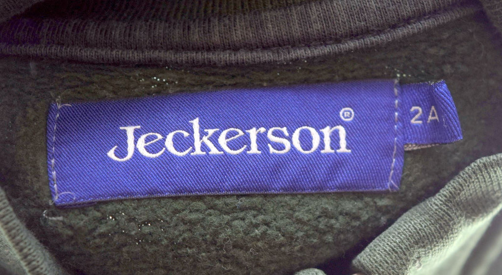 JACKERSON Boys Tracksuit Top Jacket 18-24 Months Green Cotton - Second Hand & Vintage Designer Clothing - Messina Hembry