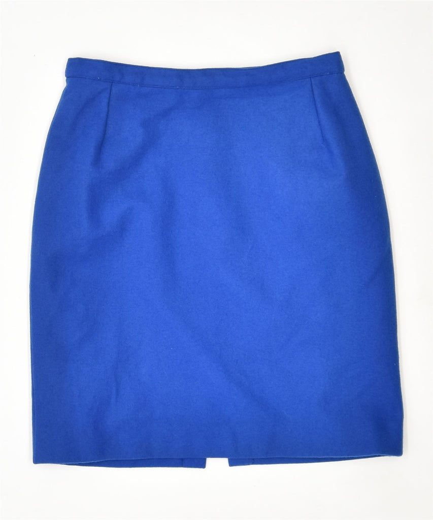 VINTAGE Womens Pencil Skirt W26 Small Blue | Vintage | Thrift | Second-Hand | Used Clothing | Messina Hembry 