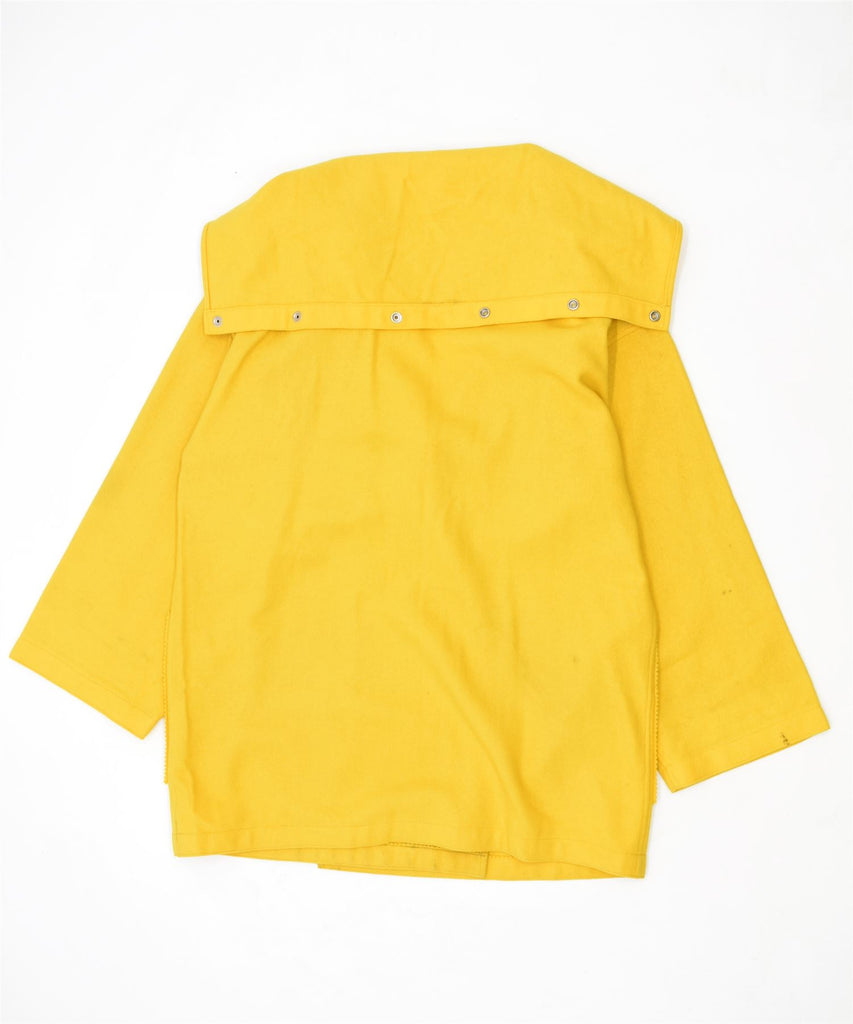 JEAN CHARLES DE CASTELBAJAC Womens Hooded Overcoat UK 20 2XL Yellow | Vintage | Thrift | Second-Hand | Used Clothing | Messina Hembry 