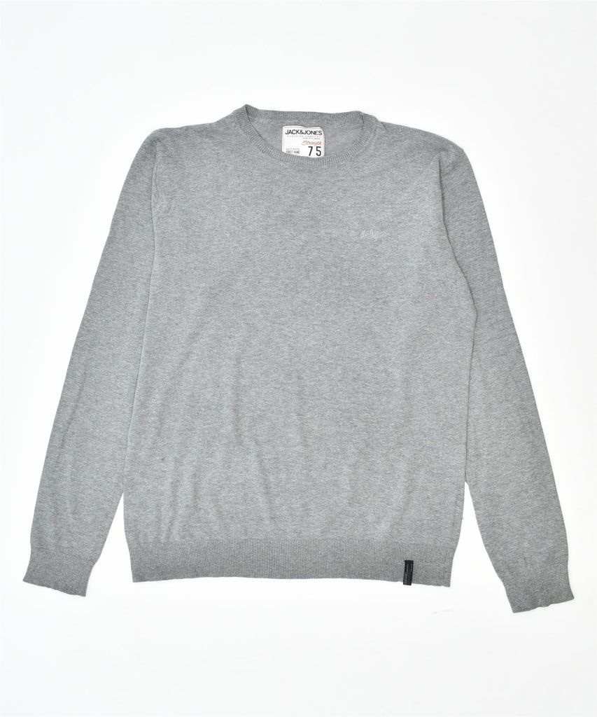 JACK & JONES Mens Crew Neck Jumper Sweater XL Grey | Vintage | Thrift | Second-Hand | Used Clothing | Messina Hembry 