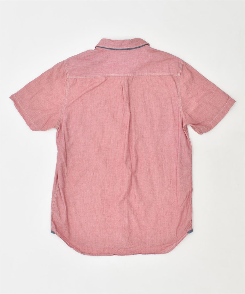 VANS Mens Short Sleeve Shirt Small Pink Cotton | Vintage | Thrift | Second-Hand | Used Clothing | Messina Hembry 