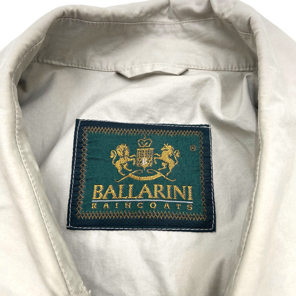 Ballarini Long Grey Overcoat | Vintage High End Designer Coat Lightweights VTG | Vintage Messina Hembry | Thrift | Second-Hand Messina Hembry | Used Clothing | Messina Hembry 