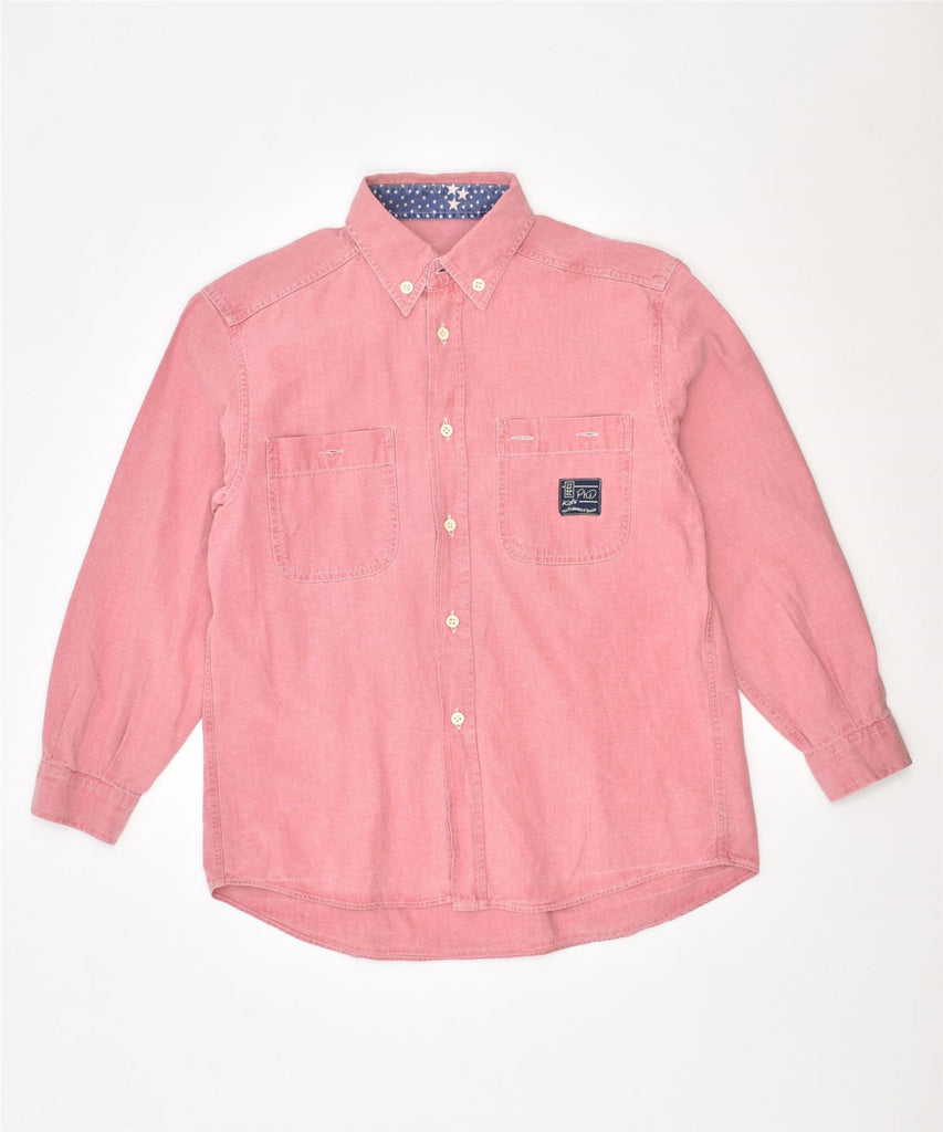 STEFANEL Boys Shirt 8-9 Years Pink | Vintage | Thrift | Second-Hand | Used Clothing | Messina Hembry 