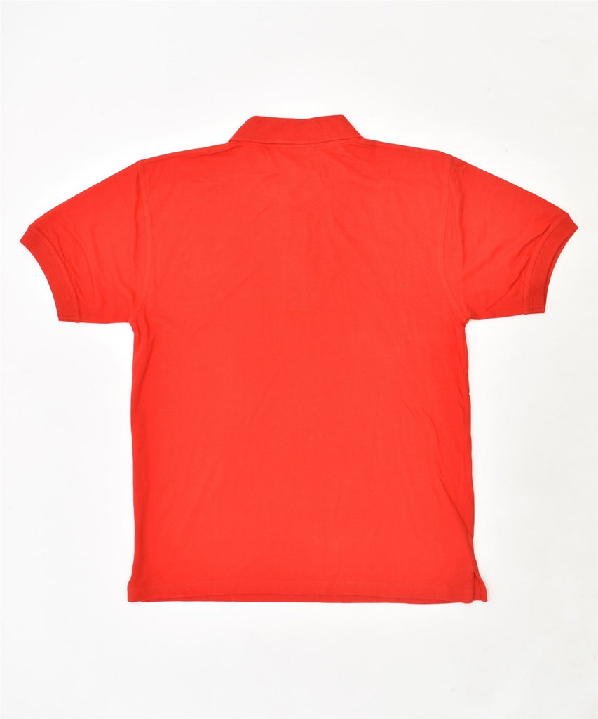 REEBOK Mens Polo Shirt Medium Red Cotton | Vintage | Thrift | Second-Hand | Used Clothing | Messina Hembry 