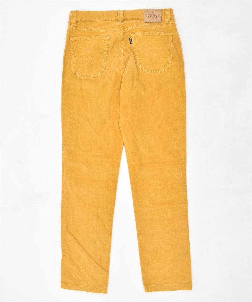 JECKERSON Womens Straight Jeans W31 L31 Yellow Cotton | Vintage | Thrift | Second-Hand | Used Clothing | Messina Hembry 