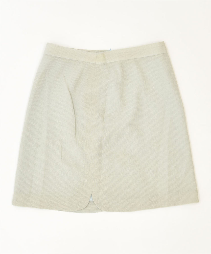 STEFANIA LUNARDON Womens Mini Skirt IT 42 Medium W28 Green Vintage | Vintage | Thrift | Second-Hand | Used Clothing | Messina Hembry 