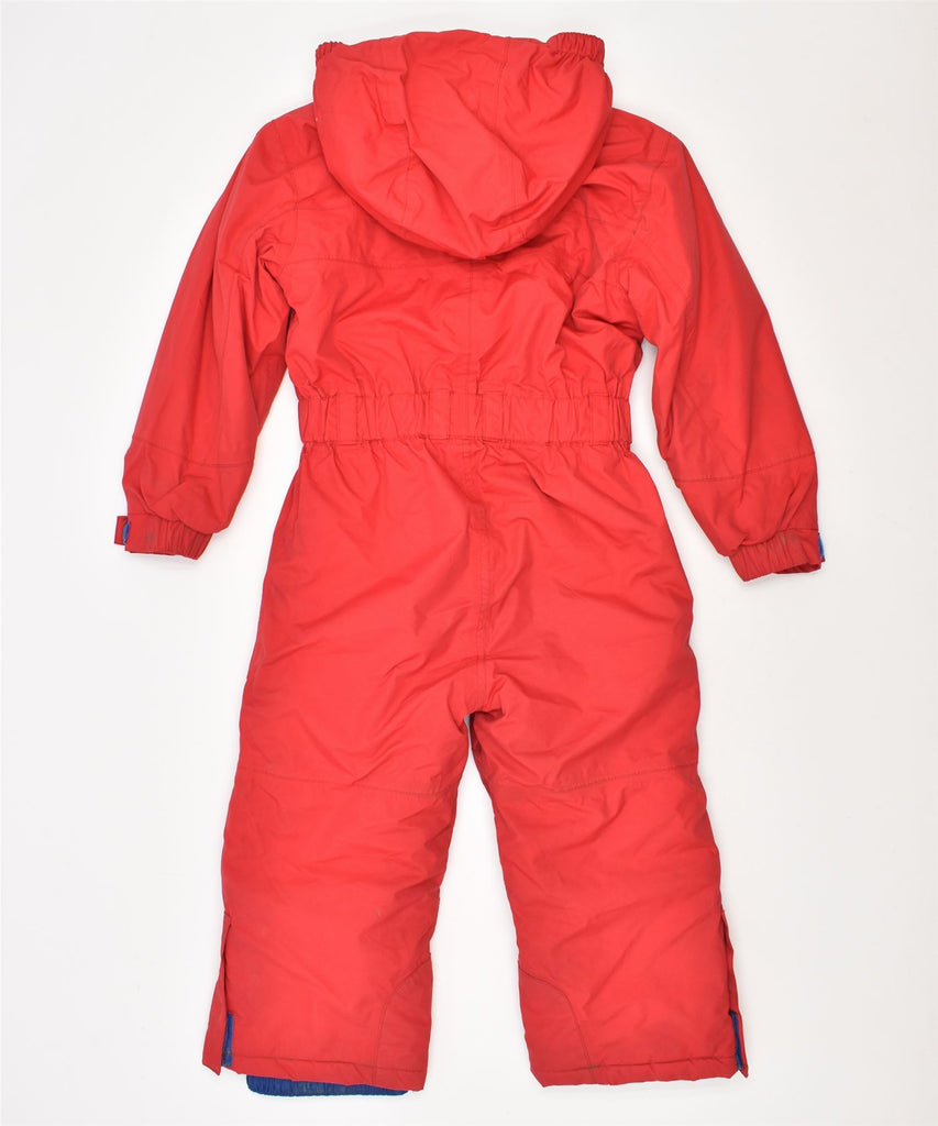 MOUNTAIN WAREHOUSER Boys Ski Jumpsuit 3-4 Years Red Polyester | Vintage | Thrift | Second-Hand | Used Clothing | Messina Hembry 