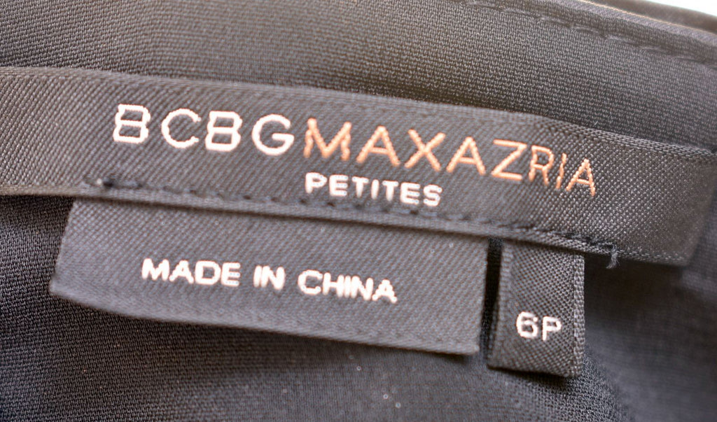 BCBG MAXAZRIA Womens Halter Dress Size 6 Small Black Silk - Second Hand & Vintage Designer Clothing - Messina Hembry