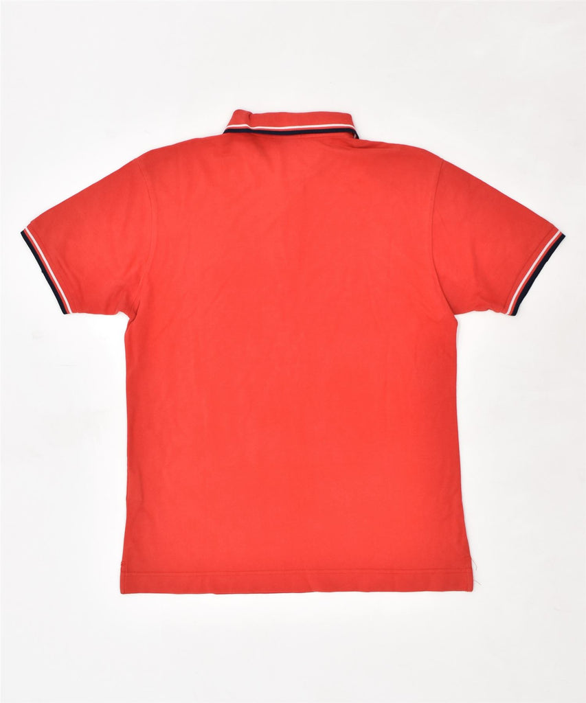 INVICTA Mens Polo Shirt IT 46 Small Red Cotton | Vintage | Thrift | Second-Hand | Used Clothing | Messina Hembry 